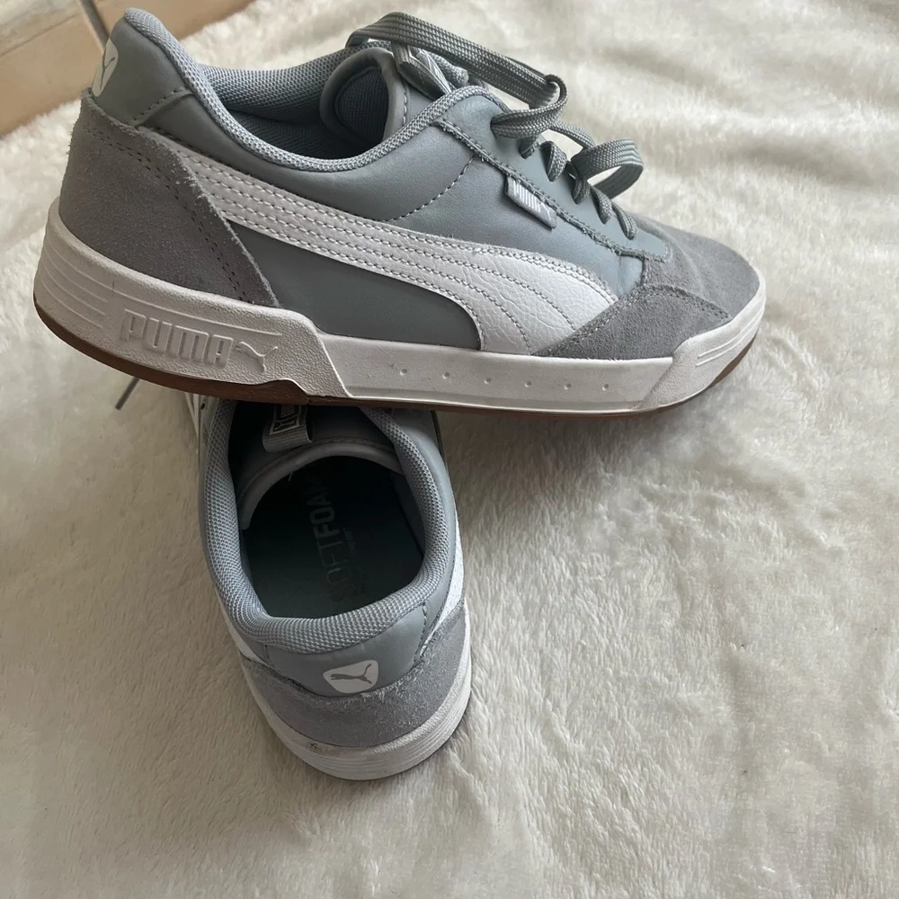 Puma Light Gray Casual Sneakers - Picture 6 of 6